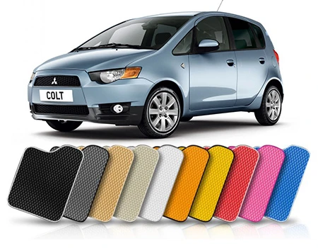 Коврики в салон Mitsubishi Colt VII 2003-2012 1890