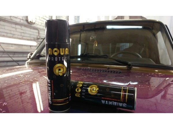 Универсальное гидрофобное покрытие спрей Aqua Protect 2570