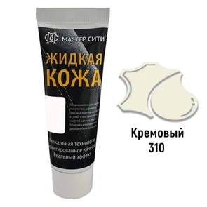 {{photo.Alt || photo.Description || 'Жидкая кожа цвет кремовый (310) "Мастер Сити" - туба  30 мл'}}