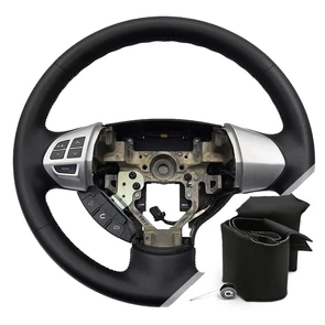 {{photo.Alt || photo.Description || 'Оплетка на руль Mitsubishi Outlander II (2005-2012) для замены штатной кожи'}}