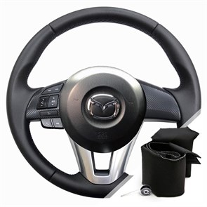 {{productViewItem.photos[photoViewList.activeNavIndex].Alt || productViewItem.photos[photoViewList.activeNavIndex].Description || 'Оплетка на руль для Mazda CX-5 (2011-2017) для замены штатной кожи'}}