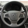 Оплетка на руль из натуральной кожи Hyundai Elantra 2015-н.в. 3015 - фото 10811