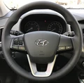 Оплетка на руль из натуральной кожи Hyundai ix25 2014 - н.в. 3035