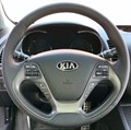 Оплетка на руль Kia Rio III Рестайлинг из натуральной кожи - фото