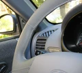 Оплетка на руль из натуральной кожи Hyundai Accent с подушкой безопасности 3040