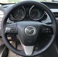 Оплетка на руль из натуральной кожи Mazda 5 II (CW) 2010-2015 3050