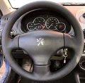Оплетка на руль из натуральной кожи Peugeot 206 (1998-2012) 3060