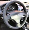 Оплетка на руль из натуральной кожи Peugeot 206 (1998-2012) 3060