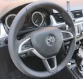 Оплетка на руль из натуральной кожи Skoda Yeti I (2013-2018) 3070