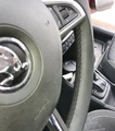 Оплетка на руль из натуральной кожи Skoda Yeti I (2013-2018) 3070