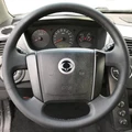 Оплетка на руль SsangYong Rexton из натуральной кожи фото