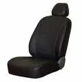 фото черные чехлы из экокожи на daewoo nexia