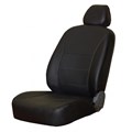 Черные чехлы из экокожи для Hyundai Accent 3375 - фото 12001