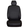 Чехлы из экокожи для Nissan X-TRAIL T31 (2007-2011) - черные 3424