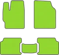 Зеленые коврики EVA Хендай Элантра - фото