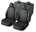 Черные чехлы Lord AutoFashion из экокожи на Тойота Королла E170 - фото