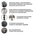 фото черно-серые чехлы из экокожи для лачетти