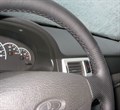 КОЖАНАЯ НАКЛАДКА НА РУЛЬ ПРИОРА