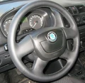 КОЖАНАЯ ОПЛЕТКА НА РУЛЬ SKODA YETI 2009-2013