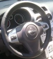 КОЖАНАЯ НАКЛАДКА НА РУЛЬ С КНОПКАМИ OPEL CORSA D