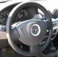 КОЖАНАЯ НАКЛАДКА НА РУЛЬ RENAULT LOGAN