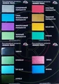Выкраски пигментов Rubber Paint 2600