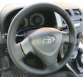 Оплетка на руль из натуральной кожи Toyota Corolla X E140, E150 (2006-2012) 2719