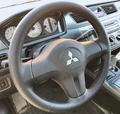 Оплетка на руль Mitsubishi Lancer 9 (2005-2010)  из натуральной кожи 2720